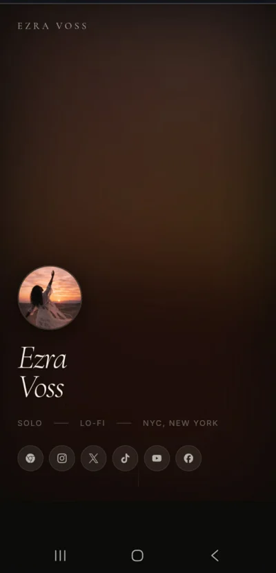 Artist Page