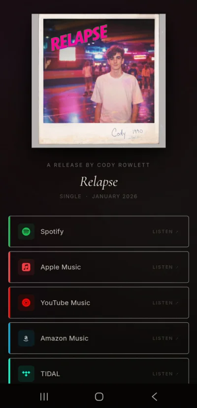 Relapse ReleaseLink